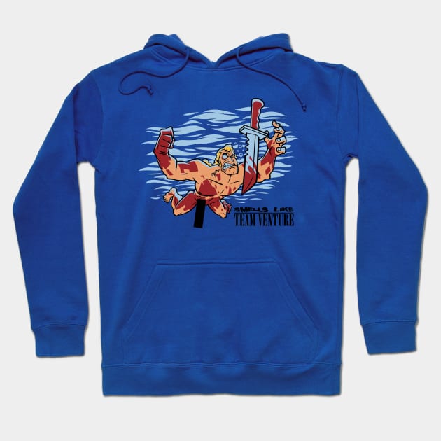 Smells Like Team Venture Hoodie by harebrained